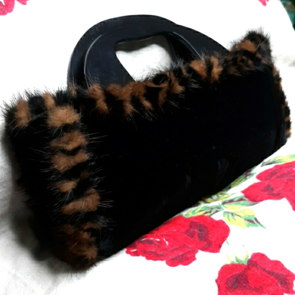 Grace Chuang New York Velvet Clutch